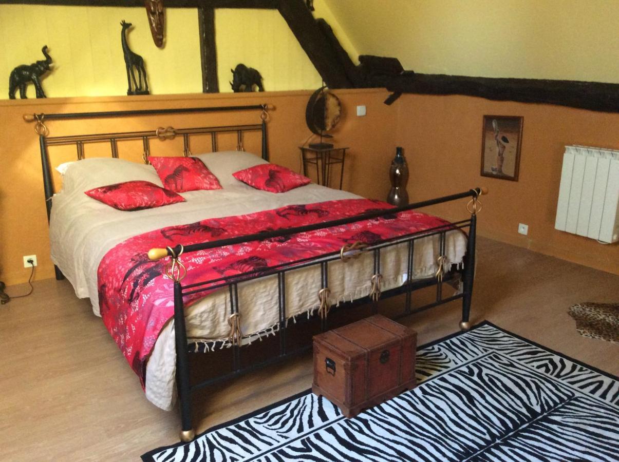 Bed and Breakfast L Entre Deux Champcey Exterior foto